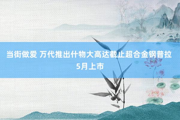 当街做爱 万代推出什物大高达截止超合金钢普拉 5月上市